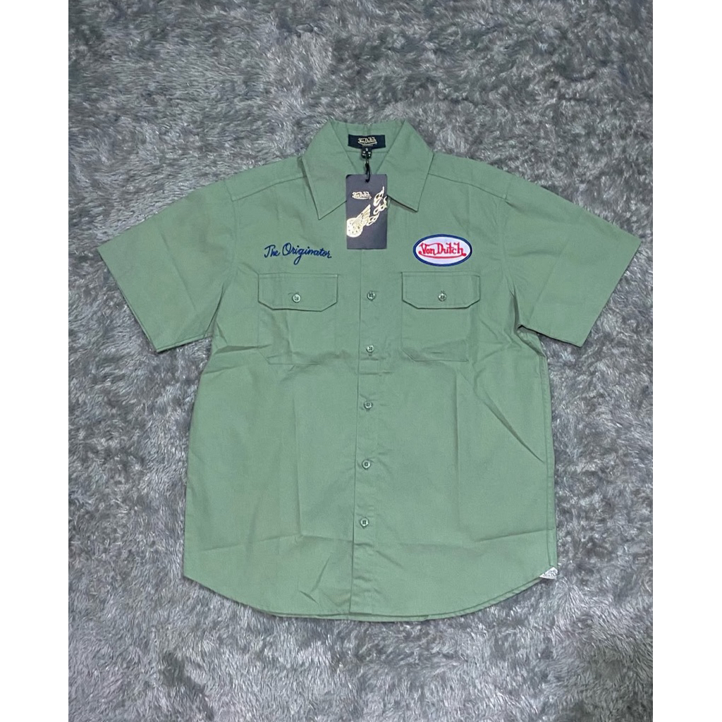 Von Dutch Workshirt 0885 Green