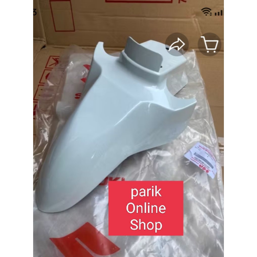 Spakbor Slebor Depan Warna Putih Suzuki Nex 110 Karbu Nex 110 FI Injeksi