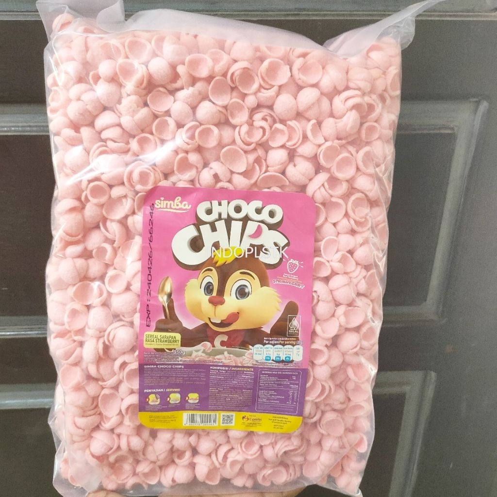 

Shimba strawbery choco chruncy shimba choco chips 500gr