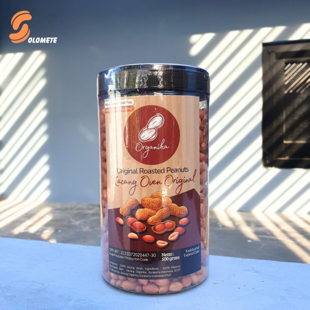 

Kacang Tanah Oven bebas minyak dan garam - Kacang Oven - Kacang Organika
