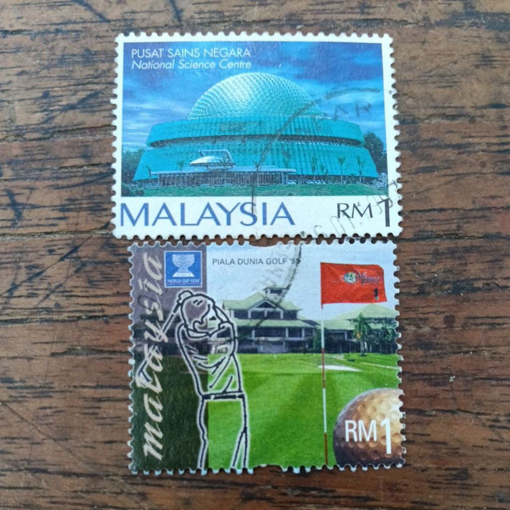 

b52 perangko bekas Malaysia