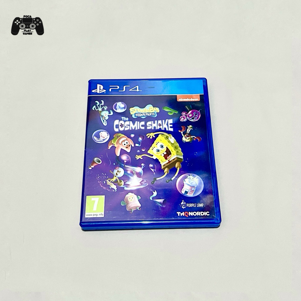 Kaset BD PS4 Spongebob Squarepants The Cosmic Shake - Second / Bekas