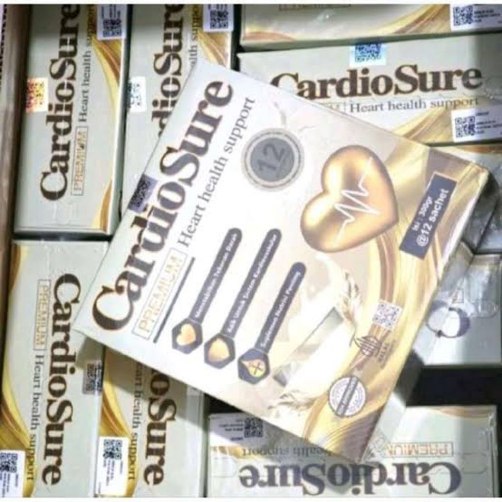 

Cardiosure Susu Premium Untuk Hipertensi Darah Tinggi Dan Kolesterol Alami Asli Original