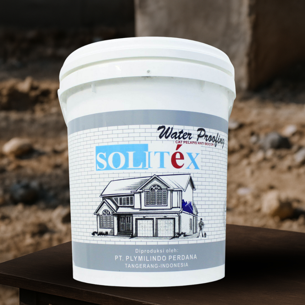 Cat Pelapis Anti Bocor | Solitex Waterproofing 1 Kg | Tahan Segala Cuaca