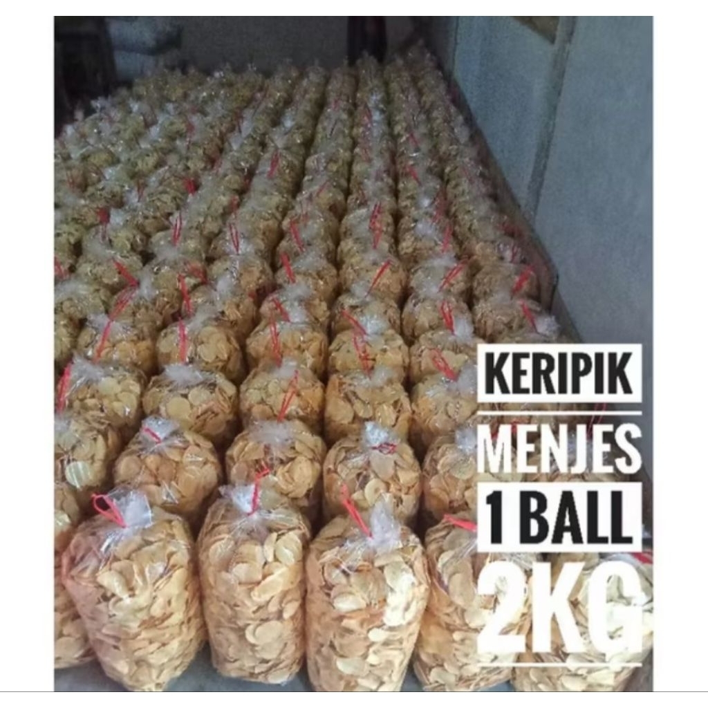 

Keripik tempe menjes 2 kg