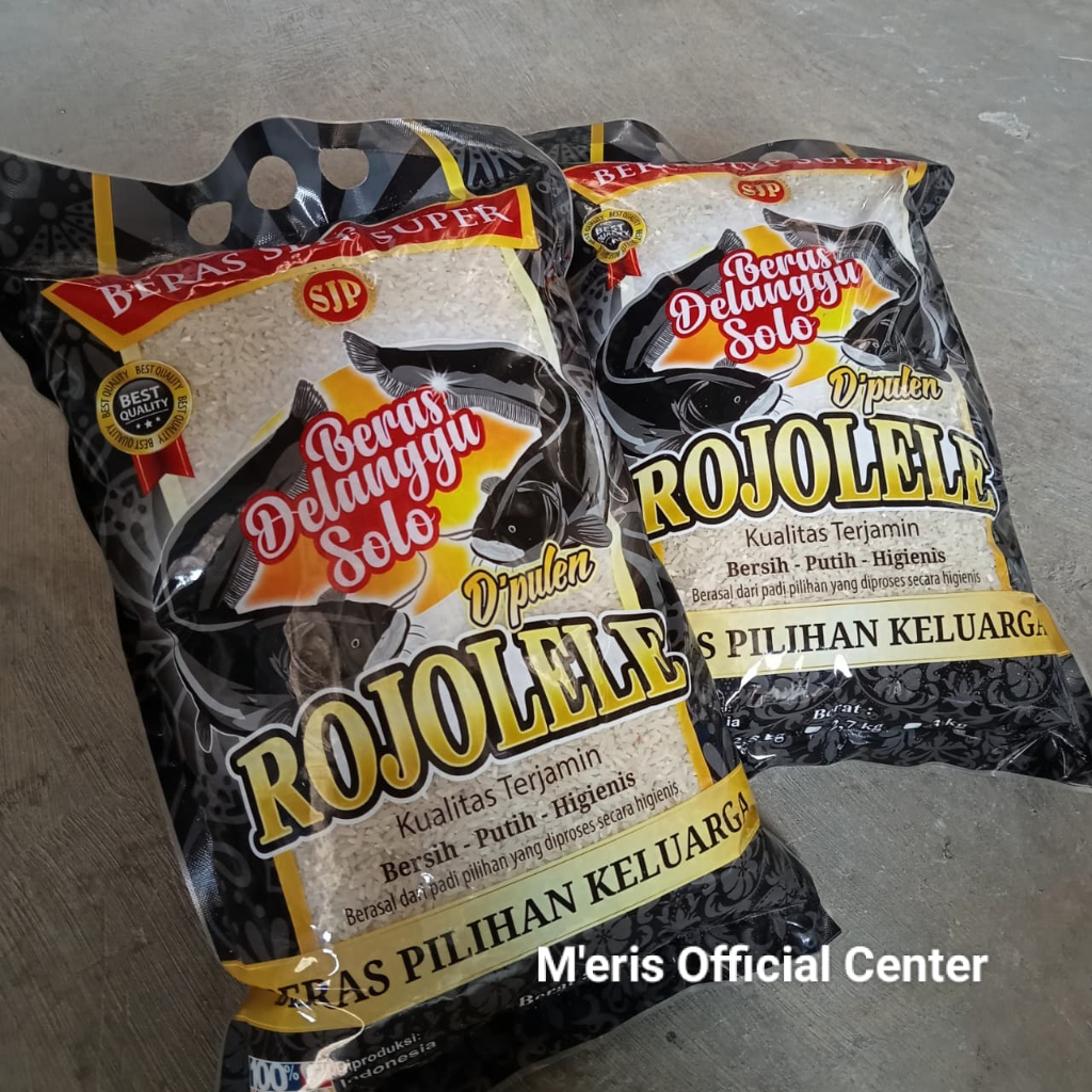 

3KG BERAS SUPER PULEN MERK ROJOLELE