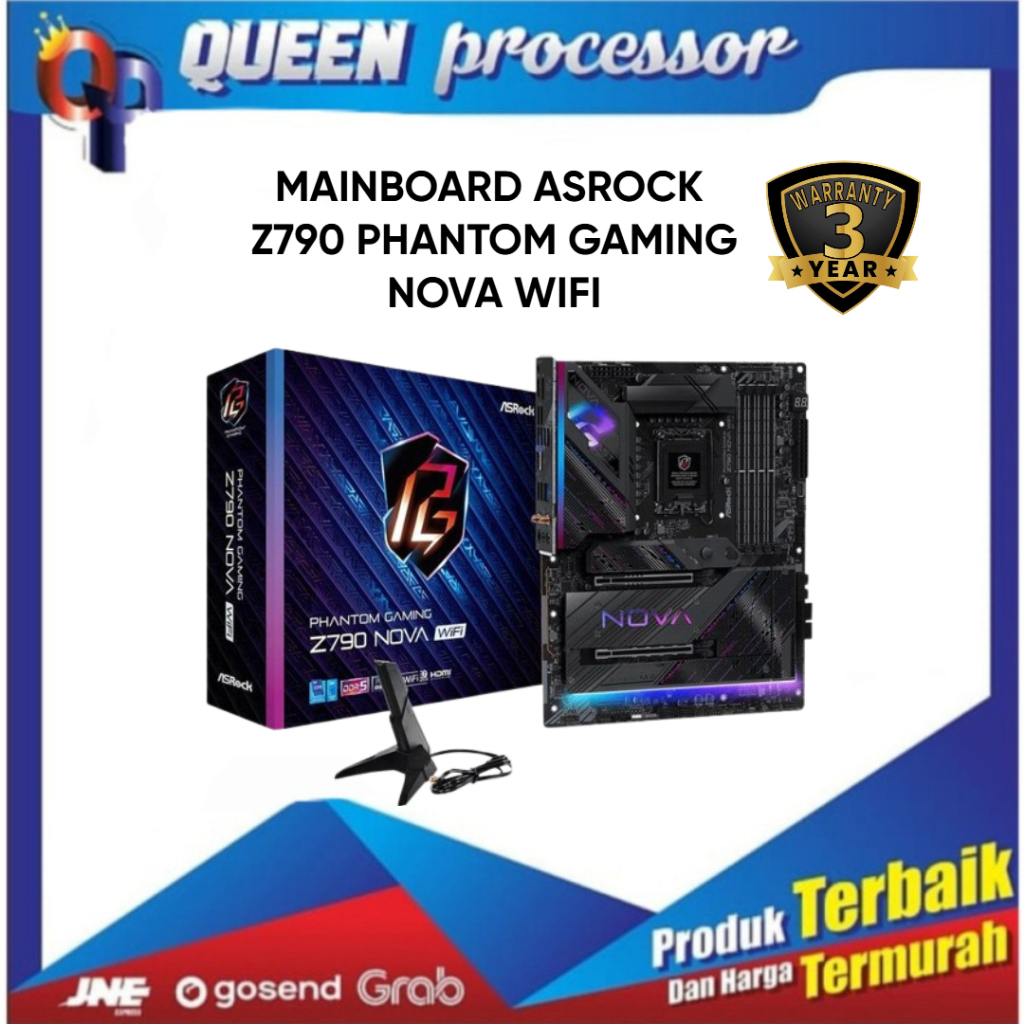 MOTHERBOARD Z790 PHANTOM GAMING NOVA WIFI (Intel LGA 1700, Z790)