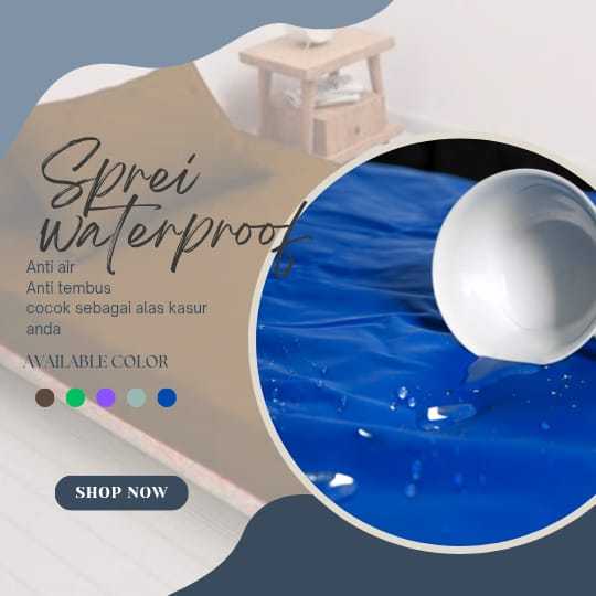 SPREI-WATERPROOF-PREMIUM-UKURAN-180X200X30-ANTI-AIR-PELINDUNG-KASUR