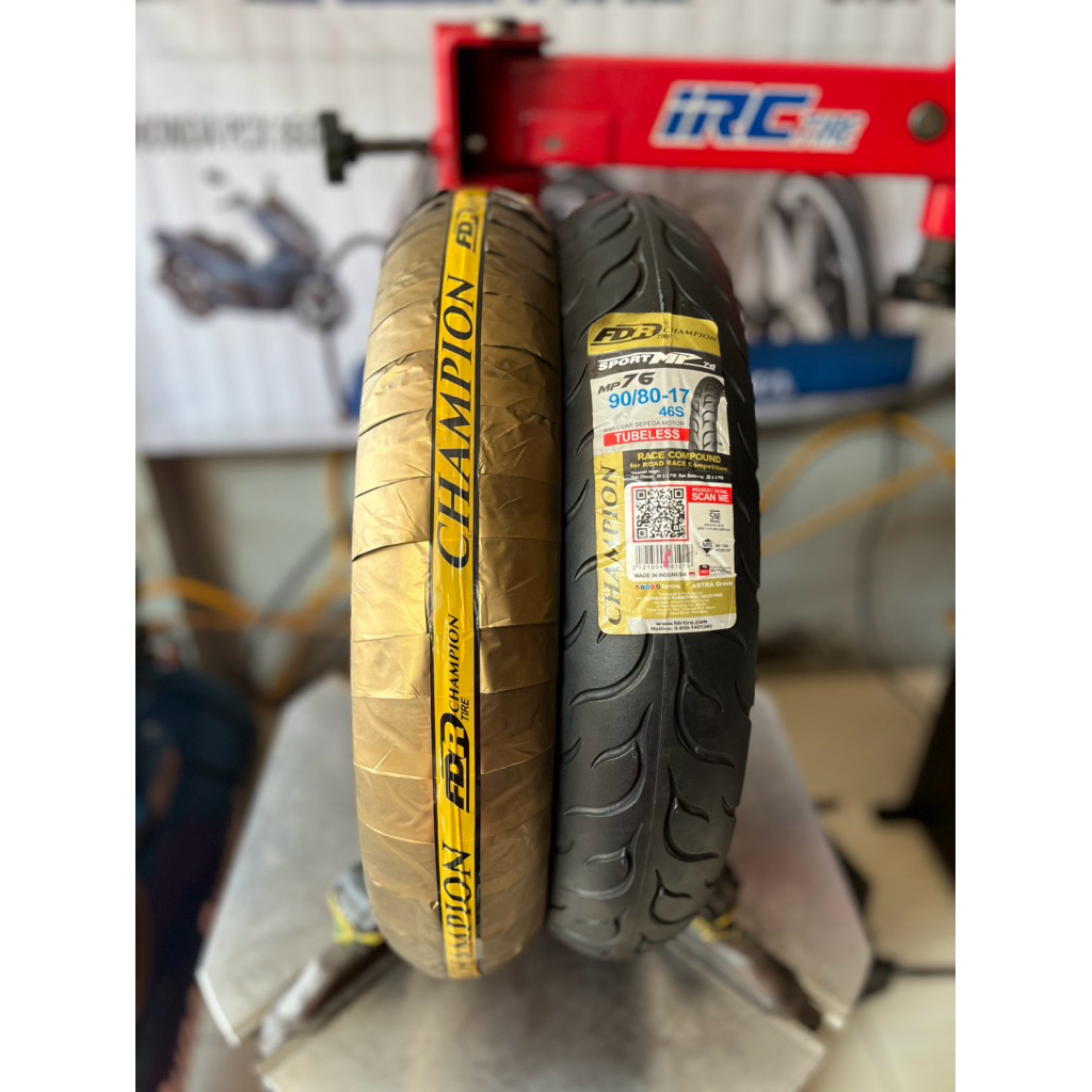 PROMO CUCI GUDANG Ban Motor Bebek FDR MP 76 Race Soft Compound 90 80 17 Produksi 2023 Tubeless