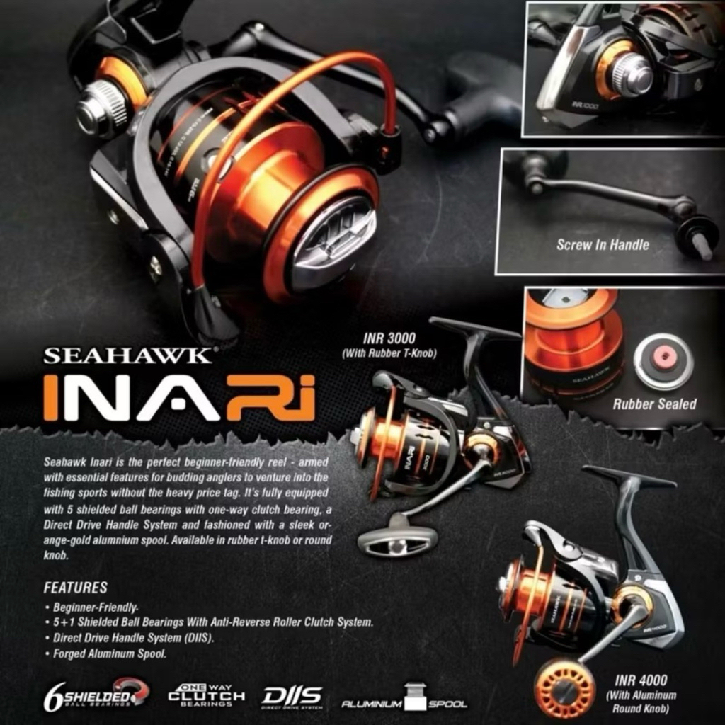REEL SEAHAWK INARI