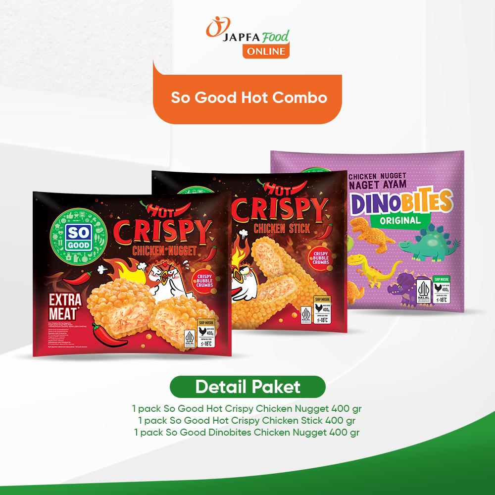 

Paket So Good Hot Combo