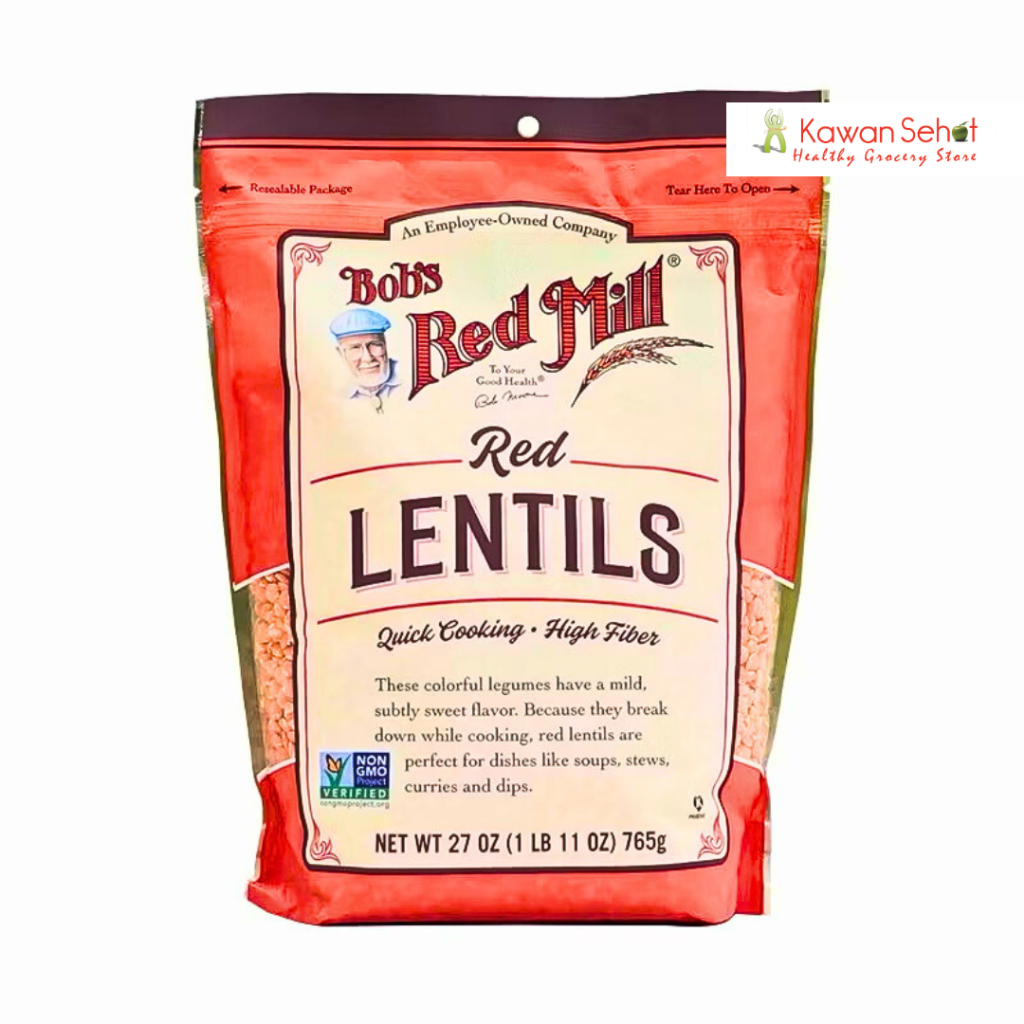 

Bob's Red Mill Red Lentils | Lentil Orange 765gr