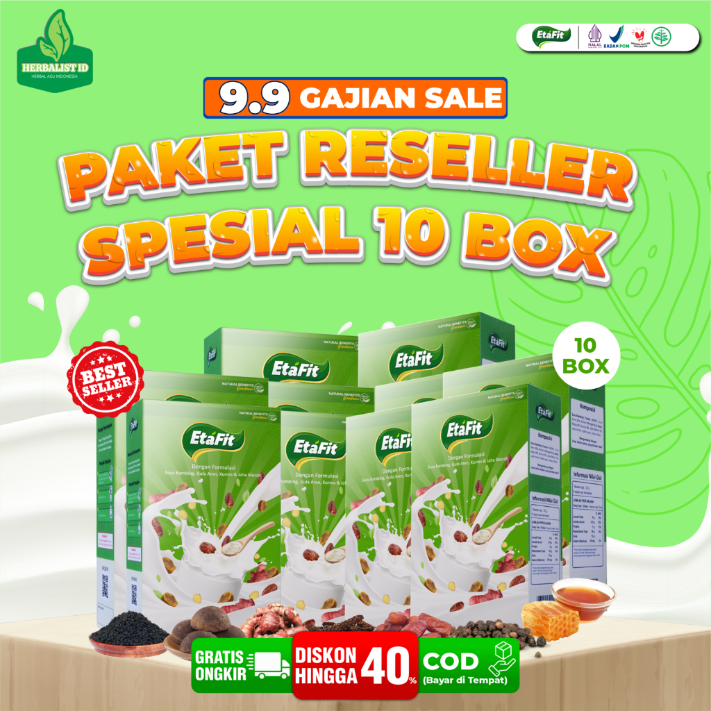 

ETAFIT Obat Batuk Kronis Asma Sesak Nafas TBC & Infeksi Paru - Susu Kambing Etawa Asli 100% Original