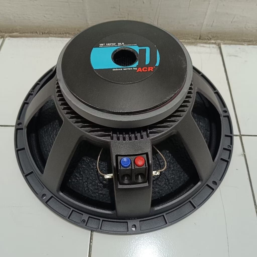SPEAKER ACR DELUXE 18737 SPEAKER 18 INCH ORIGINAL VC 4" ACR 18737 DLX