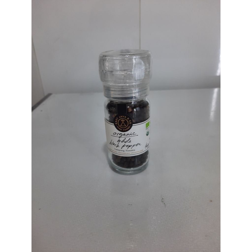 

Organic Whole Black Pepper 46 gr
