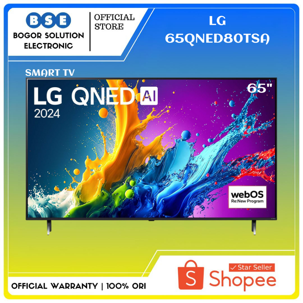 TV QNED 65 UHD 4K Smart TV LG 65QNED80TSA 65QNED80 LG 65QNED Quantum Dot Mini LED LG
