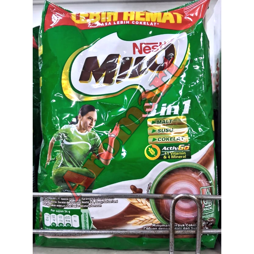 

Milo Activ-Go 3 in 1 - 990gr