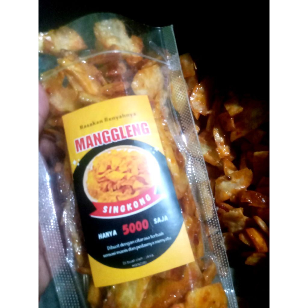 Manggleng singkong pedas manis gurih