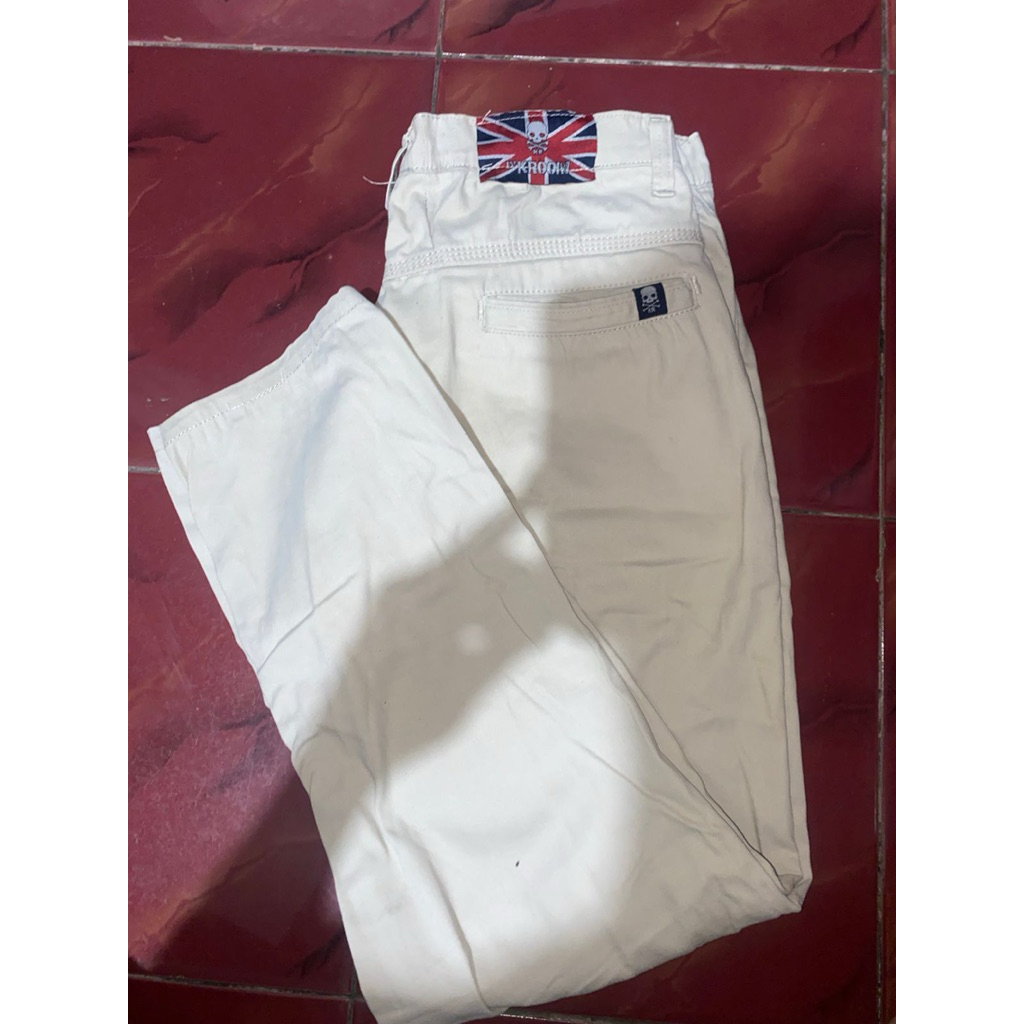 Preloved celana dickies white jeans putih