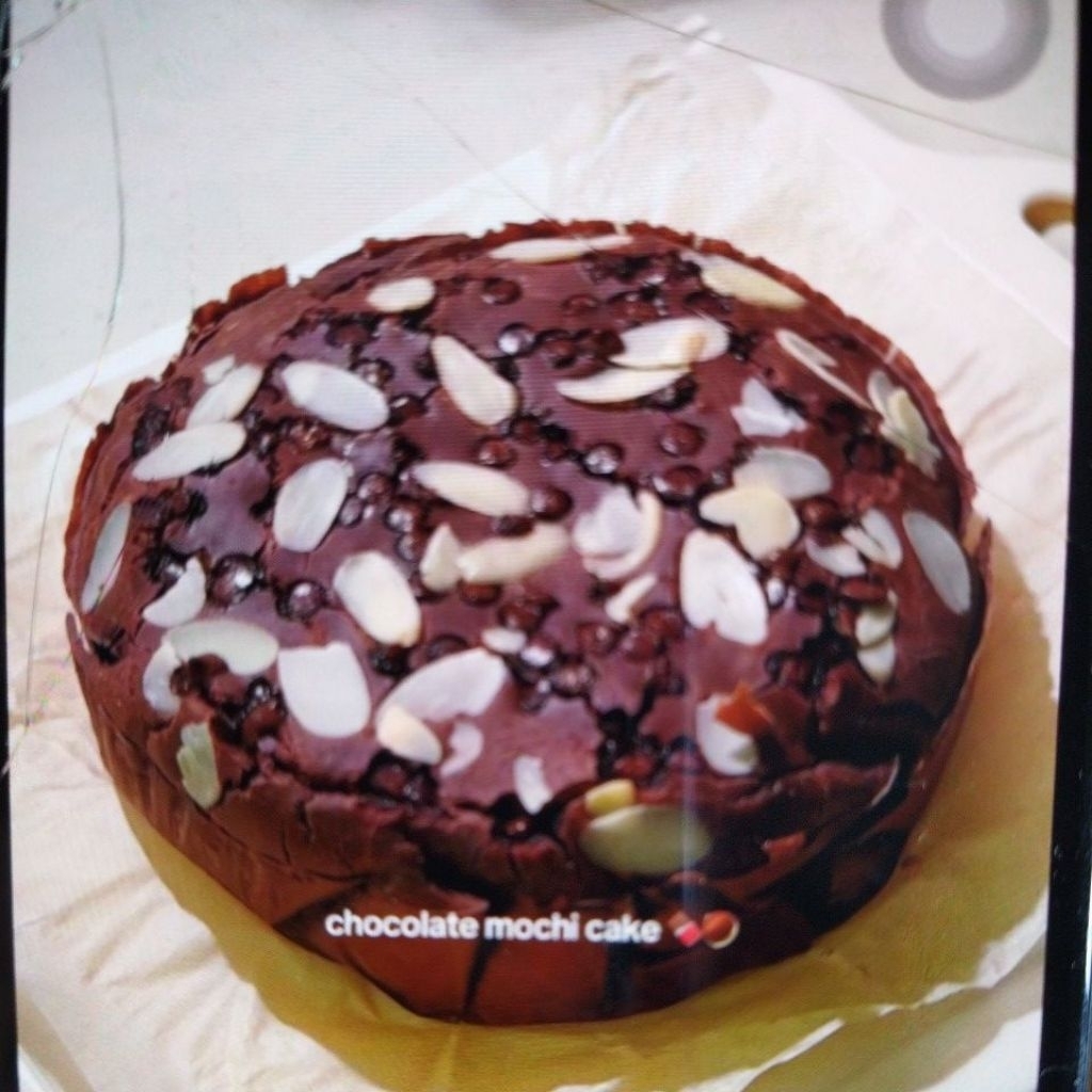 

chocolate mochi cake