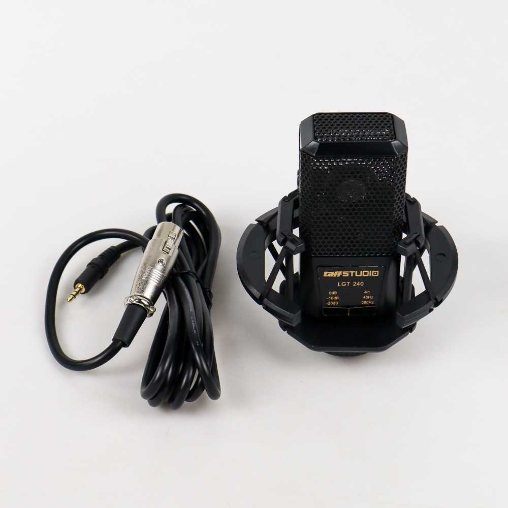 Mikrofon Kondenser XLR Condenser Microphone with Holder