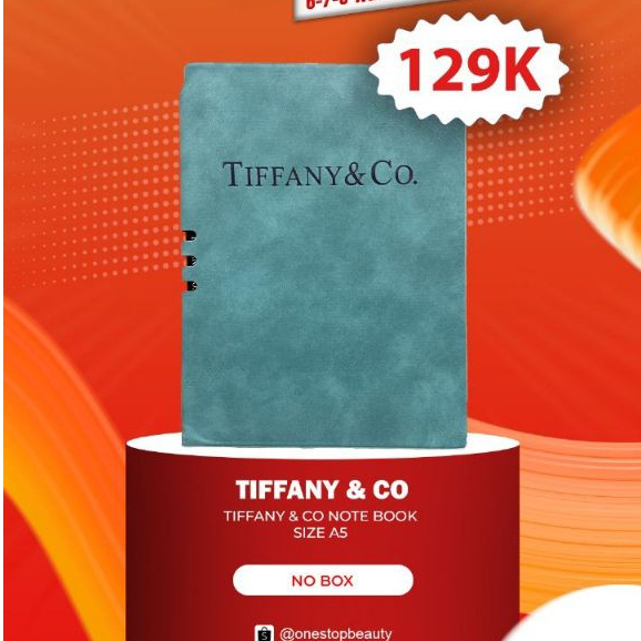 

Tiffany & Co NoteBook