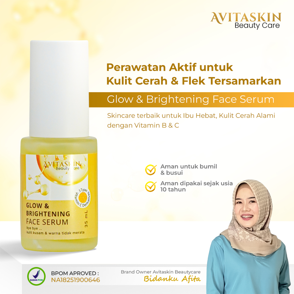 Avitaskin Beauty Care Glow & Brightening Face Serum