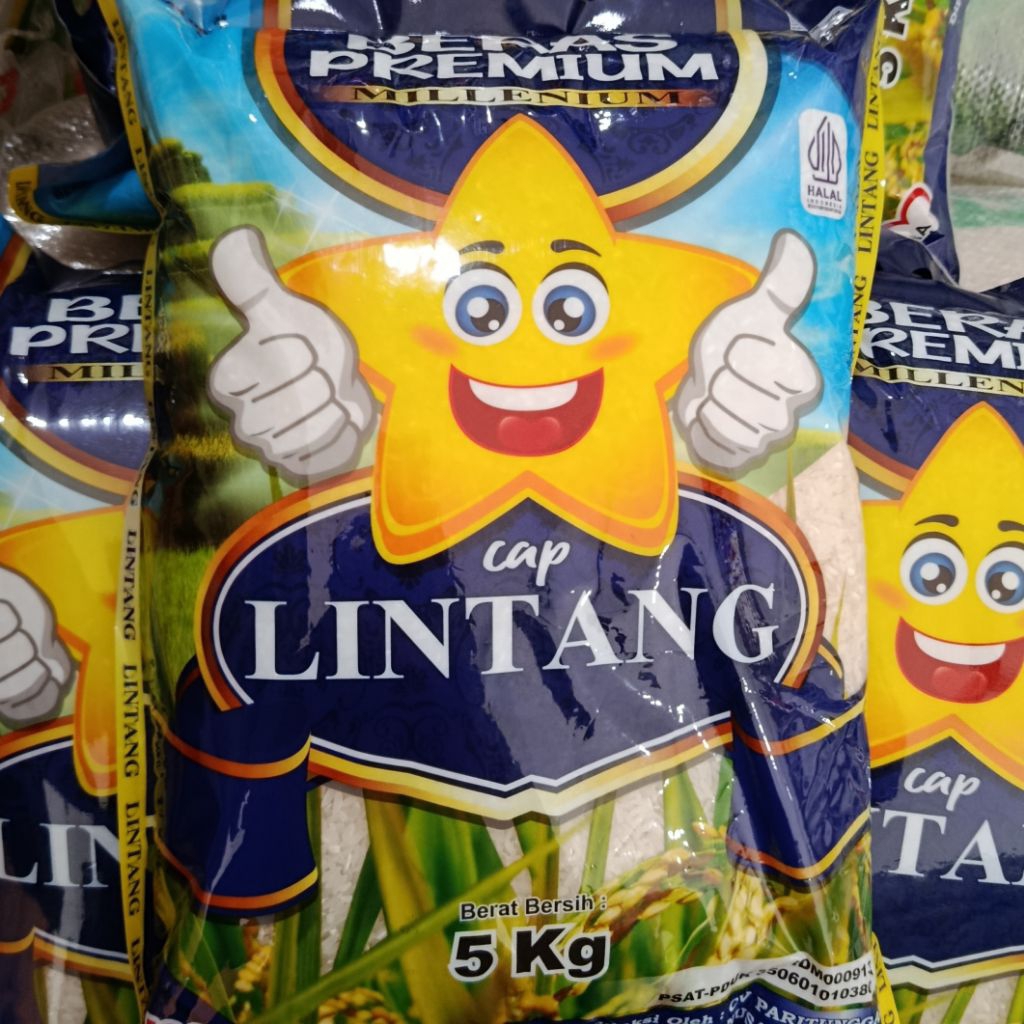 

Beras Cap Lintang Kemasan 5kg