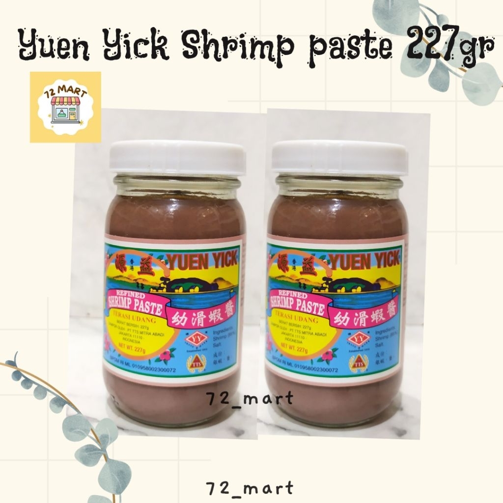 

Yuen Yick Shrimp Sauce 227gr/Terasi Hongkong/Terasi Udang