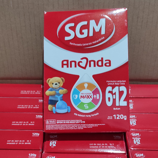 Susu SGM Usia 0-6 & 6-12 Bulan Box 120 Gram