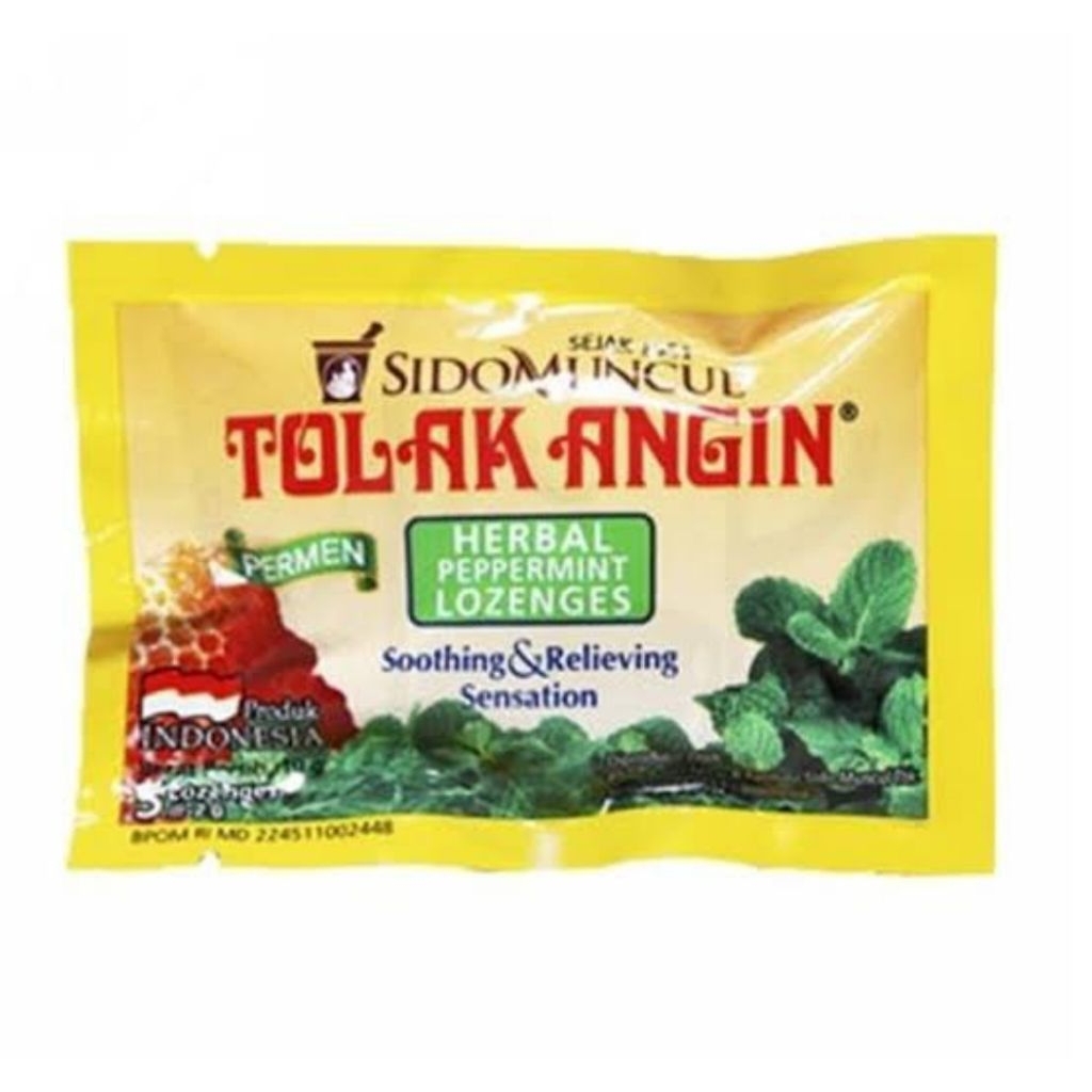 

TOLAKANGIN SIDOMUNCUL PERMEN HERBAL 1 SACHET