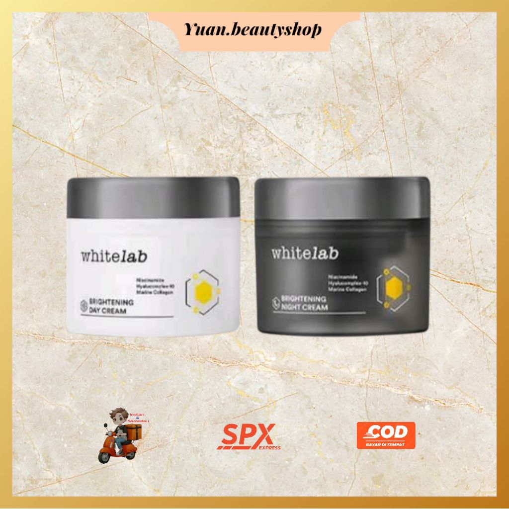 Whitelab Brightening Day Cream & Night Cream