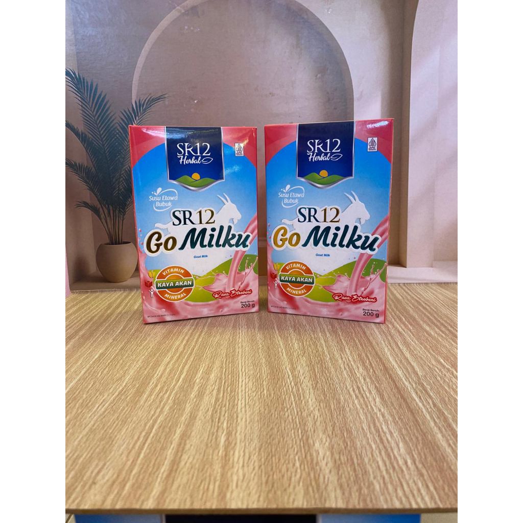 

Susu go milku sr12 200gr stroberi