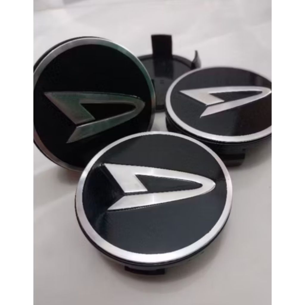 Dop Roda Tutup Pelek Mobil DAIHATSU TERIOS XENIA Chrome Kanan Kiri Depan Belakang  Diameter 6.2CM