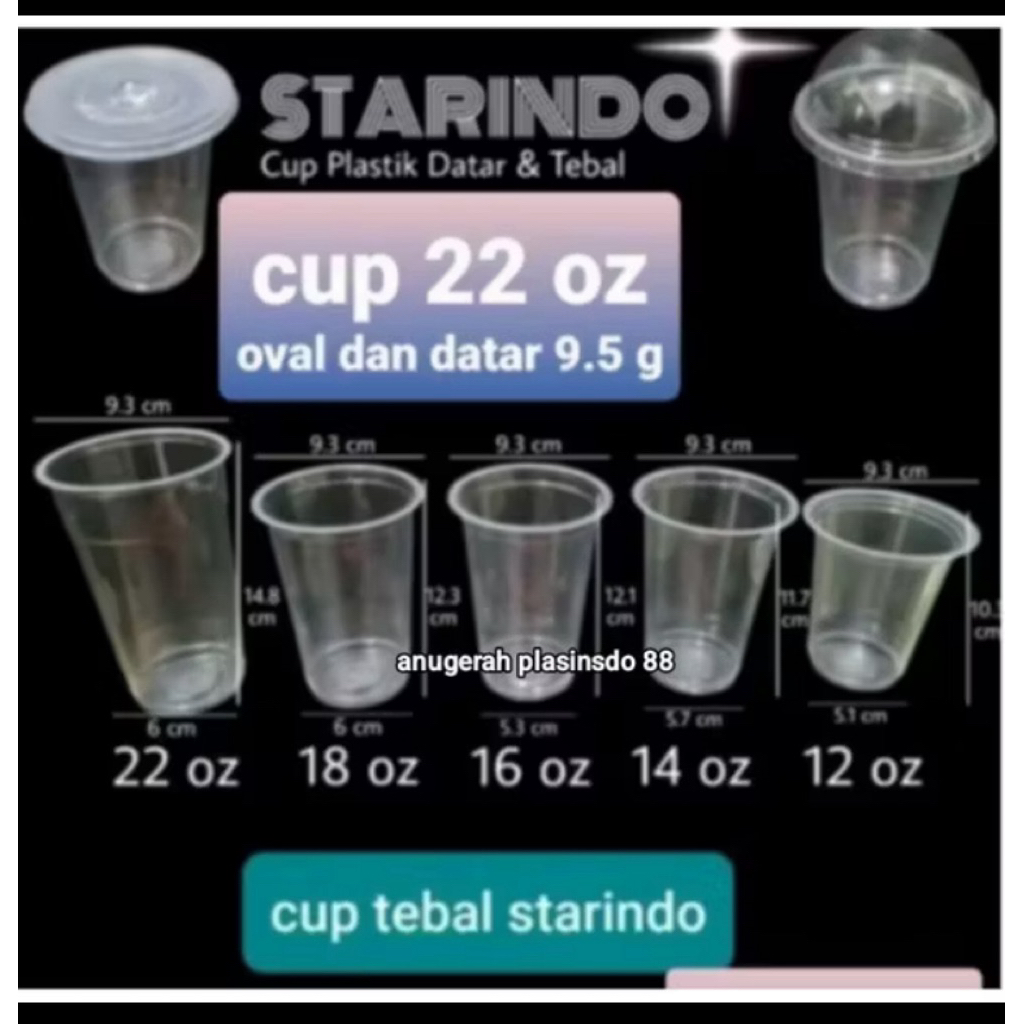 CUP GELAS + SABLON..PP TEBAL 8 - 9…