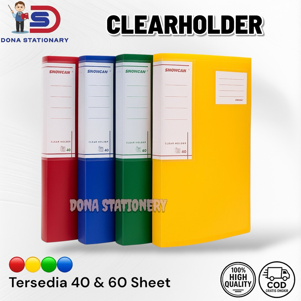 

CLEARHOLDER 60 Sheet / Clear Holder 40 Sheet / ClearHolder Warna