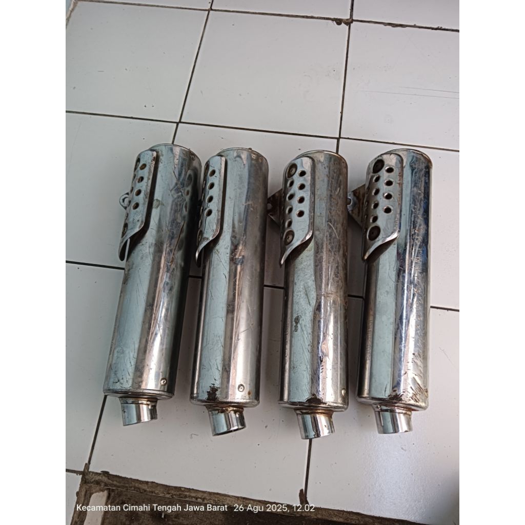 slincer knalpot shogun 125 sp/fd /arashi original