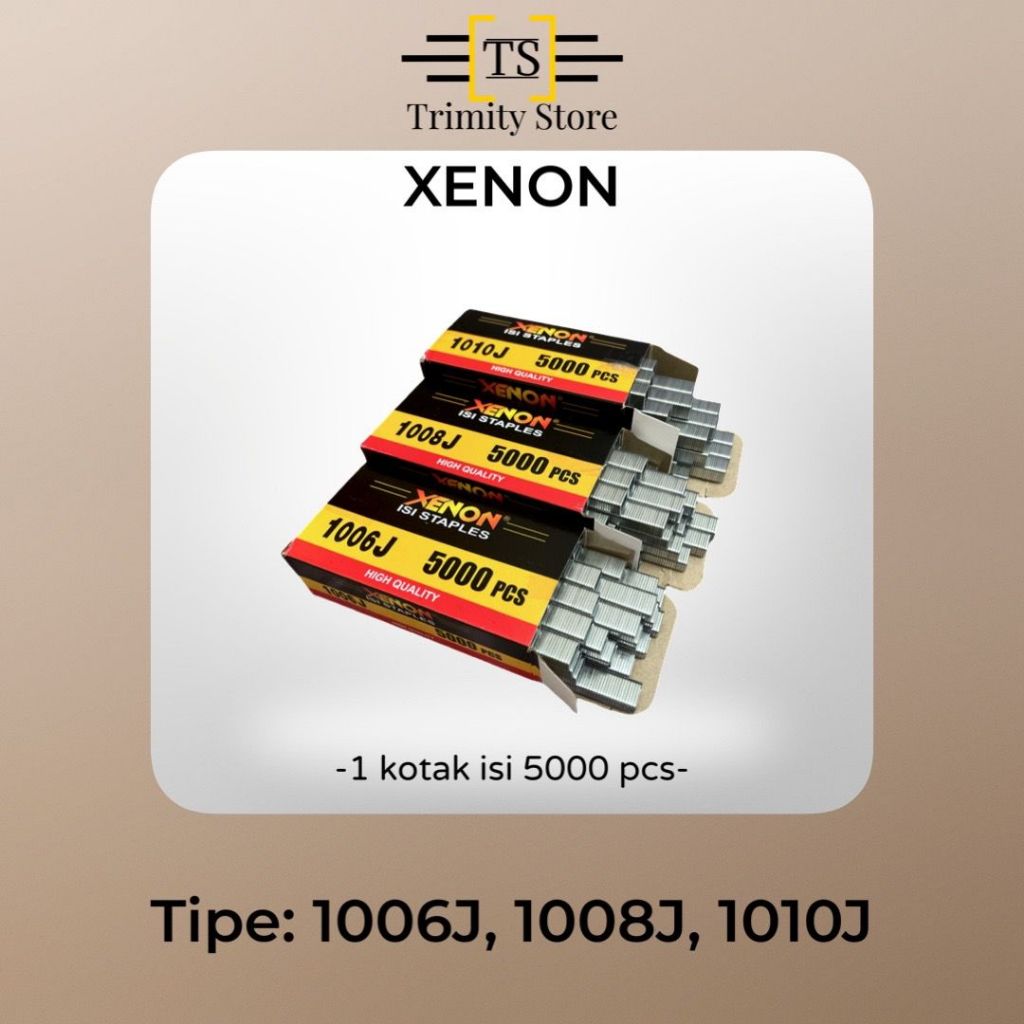 

XENON Isi Staples Paku Tembak / Refill Air Nailer Stapler Gun 1006J / 1008J / 1010J