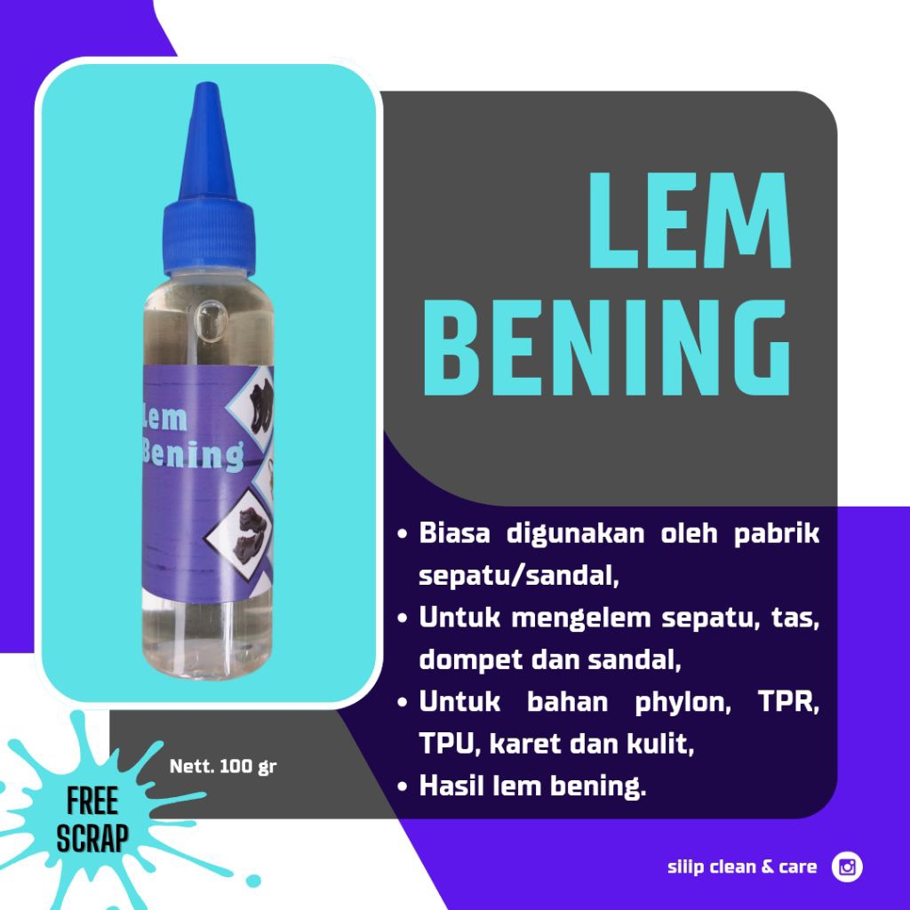 Lem Sepatu sandal kuat - lem dari pabrik sepatu sandal