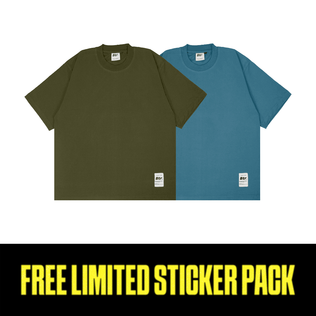 BUNDLING KAOS OVERSIZED ABIYU SAGE DAN ABIYU BIRU LAUT