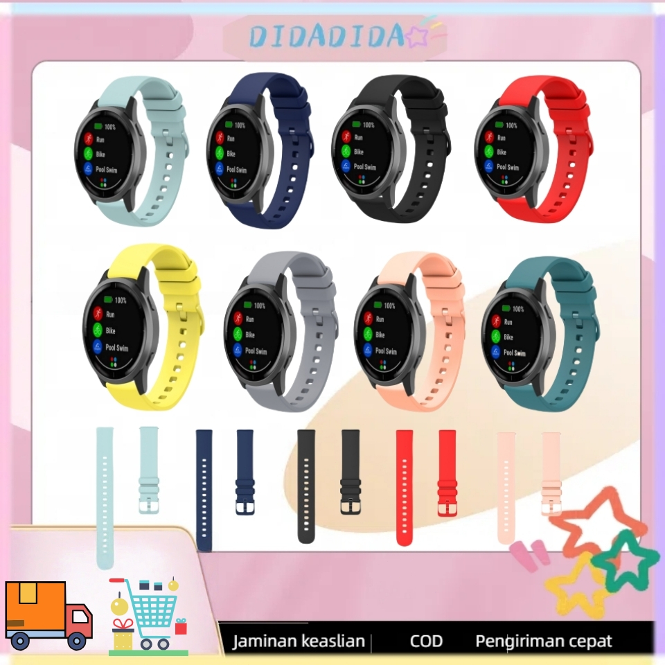 DIDA jam tangan 20mm Untuk Samsung Galaxy Watch 3 (41mm SM-R850) / Active 1 (40mm SM-R500) / Active 