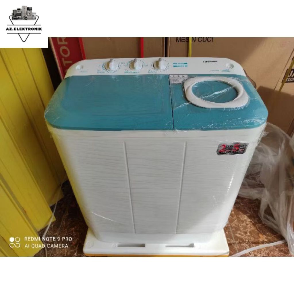 Mesin Cuci 2 tabung Toshiba 8 kg 85 MN