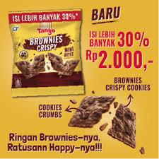 

TERMURAH! Snack Viral Tango Brownies Crispy Mini Bites