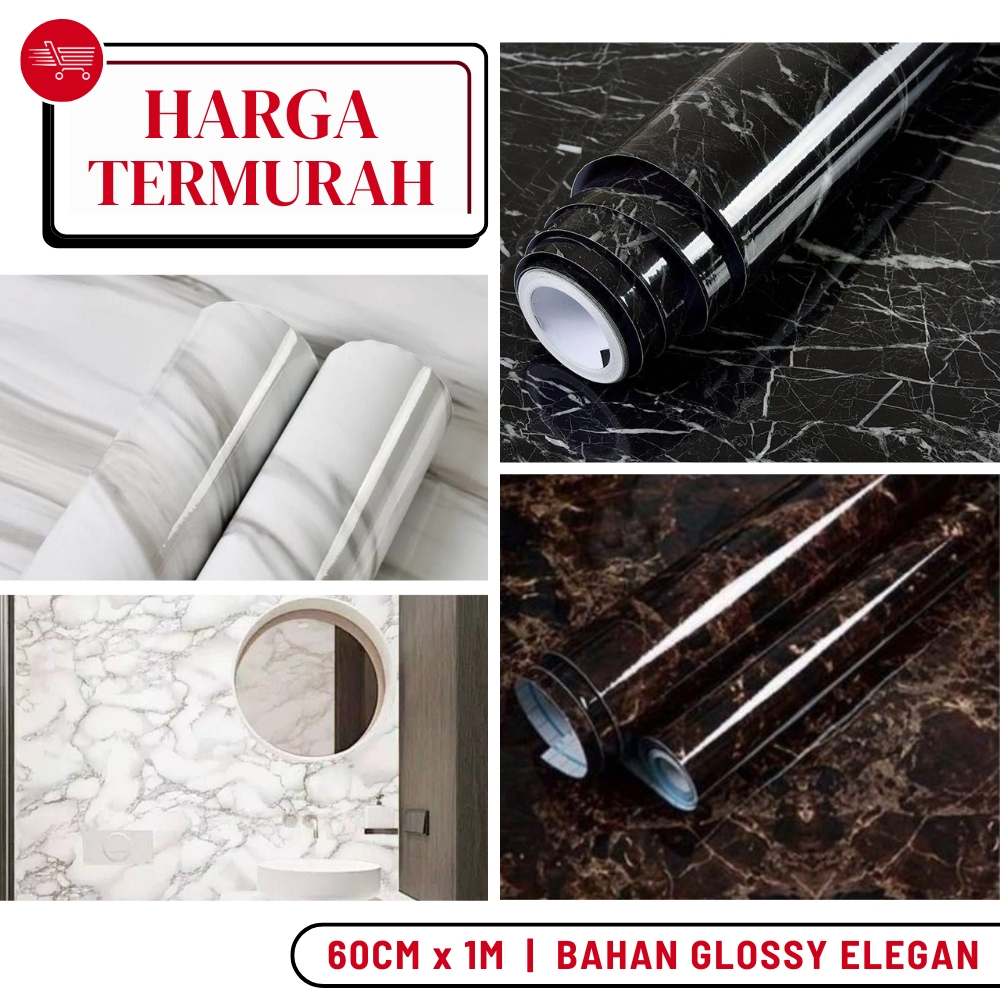 Stiker Marmer Wallpaper Motif Marmer Sticker Marmer Stiker Motif Marmer Wallpaper Dinding Marmer