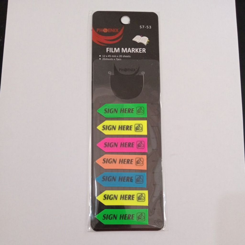 

FILM MAKER S7-53/SIGN HERE / BAHAN PLASTIK ORIGINAL