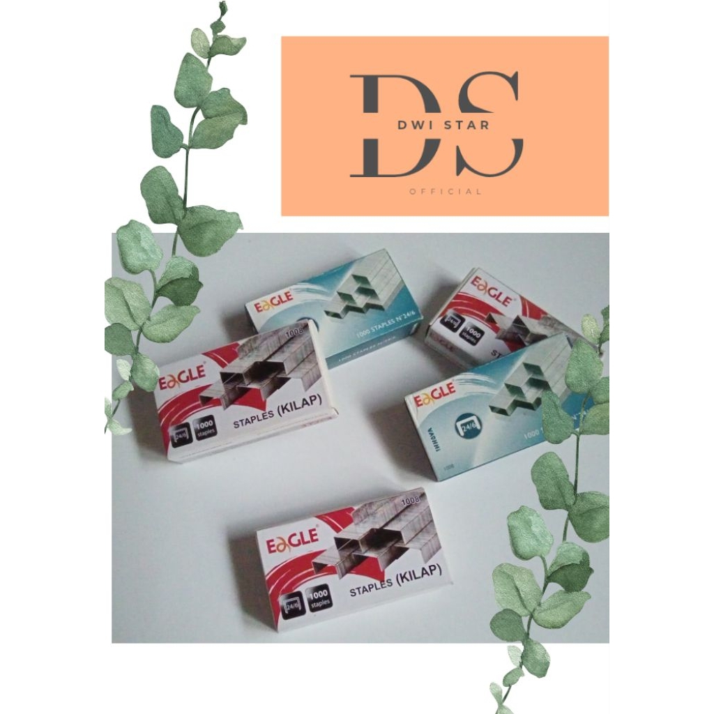 

Isi Staples EAGLE No 3/Isi Staples 24/6 EAGLE ORIGINAL