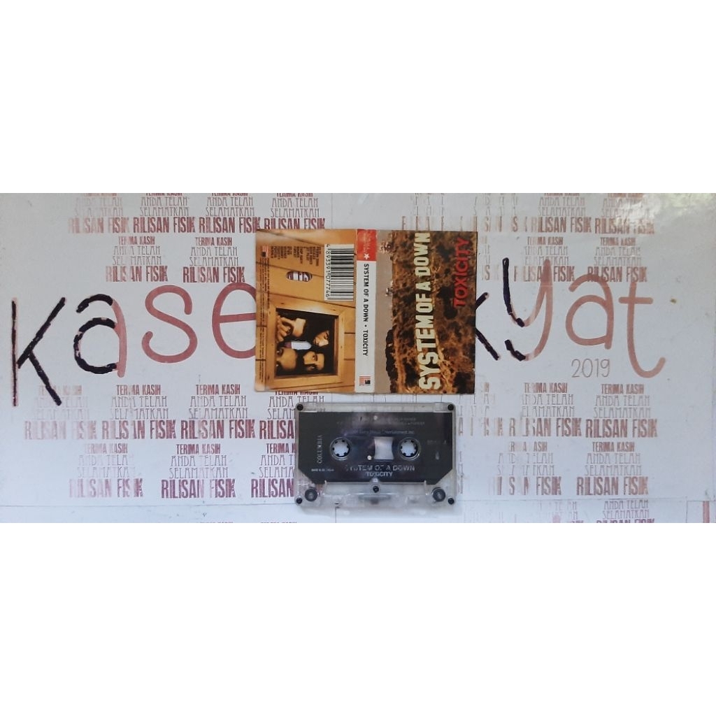 Kaset Pita System Of A Down SOAD Toxicity