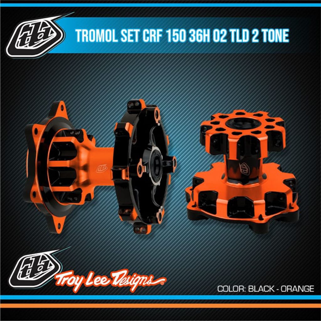 Tromol Set CRF 150L 36H Double Bearing TLD 02