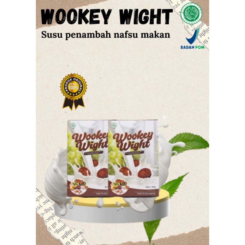 

PROMO TERLARIS WOOKEY WIGHT SUSU PENAMBAH BERAT BADAN| SUSU PENGGEMUK ORIGINAL
