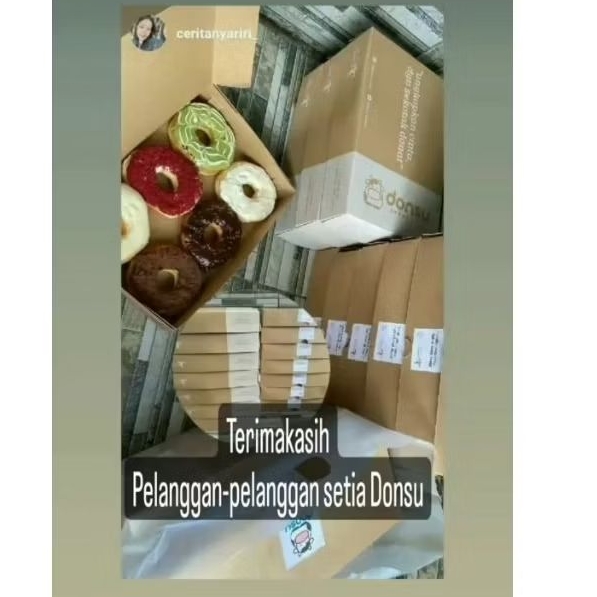 

MURAH Donatsusu Donsu dan Jco Random Siap Kirim Instant Same day Cimahi Bandung, Order sebelum jam 12 siang ya